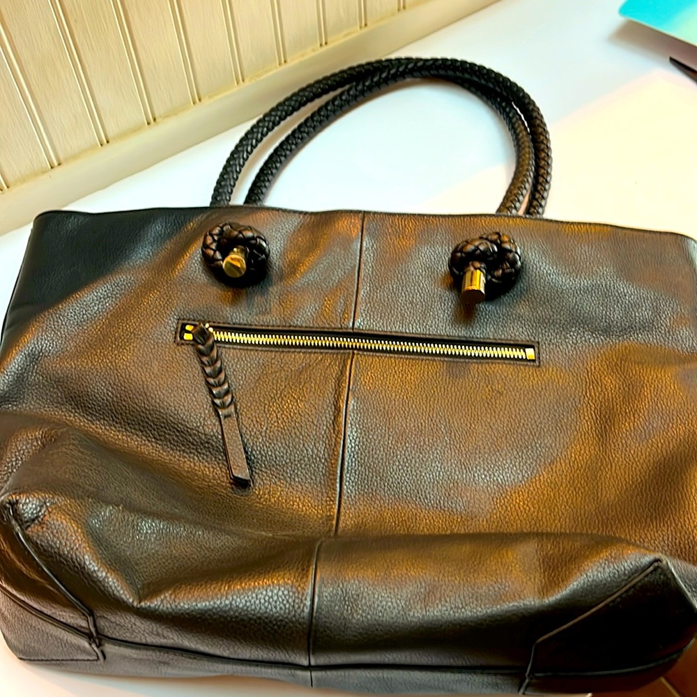 GUC Clarks Leather Work Tote - Picture 2 of 12